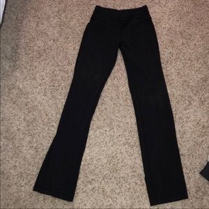 Black flare Lulu Lemon leggings